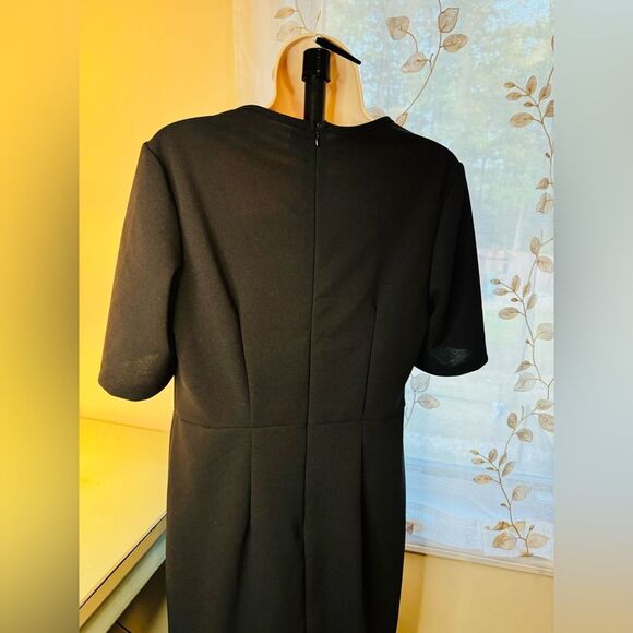 Shein Black Dress NWT size XL, tule around the bottom - Picture 7 of 11
